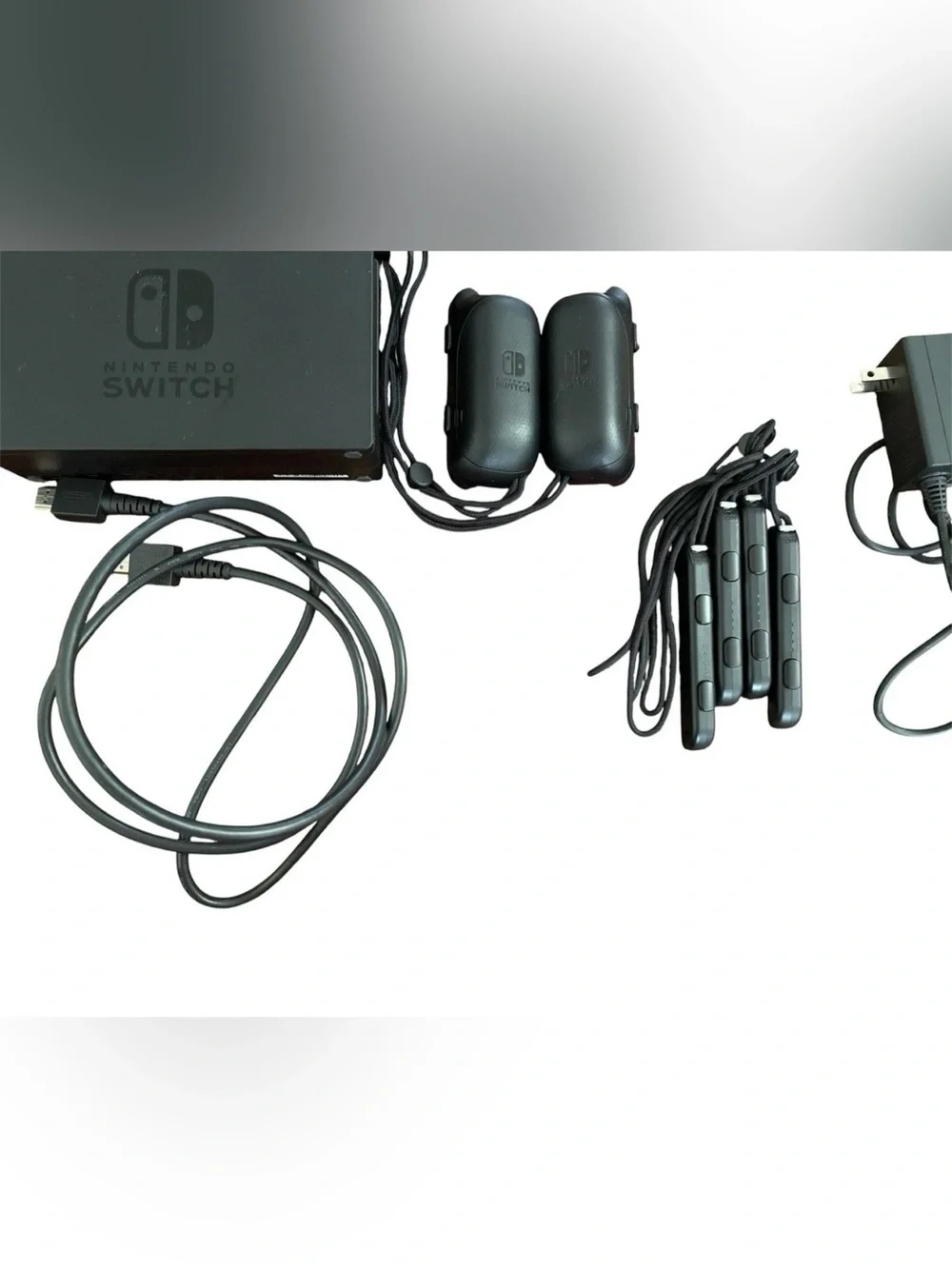 Nintendo Switch Console Bundle - Gray Black Accessories